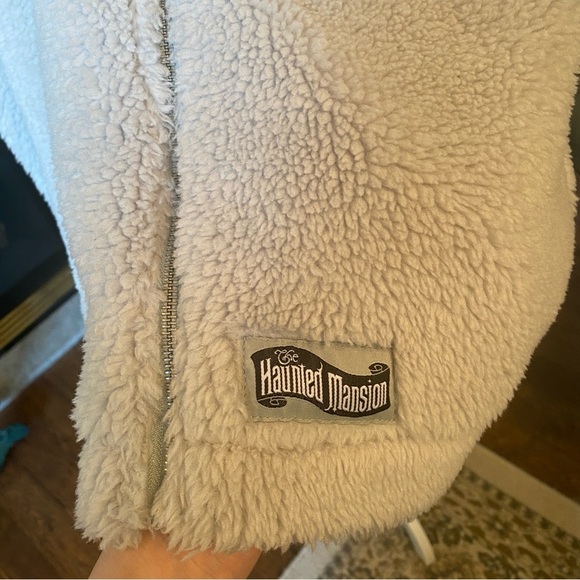 Disney Parks Haunted Mansion Jacket • 3X • Sherpa & Fleece Hybrid • Plus Size - Picture 3 of 9
